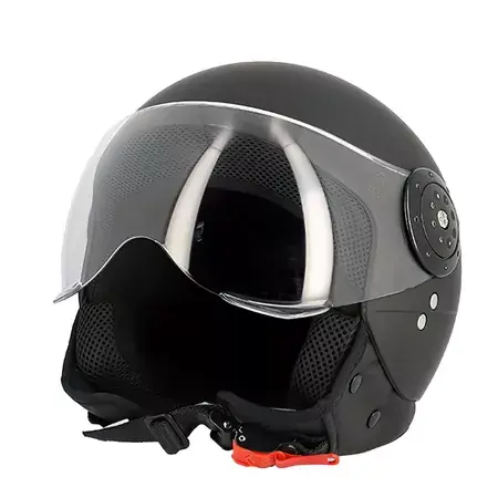 Garantierte Lieferung Jethelm Trendy T-205 schwarz matt