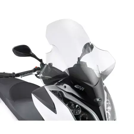 Windschild Givi 75x64cm Kymco Downtown 125i / 300i ab 2009 Billig