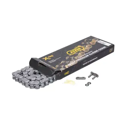 Top-Preis Kette AFAM XS-Ring verstärkt schwarz 520 XMR3 116 Glieder