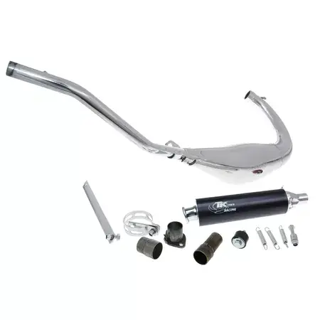 Auspuff Turbo Kit Carrera 80 Chrom Rieju RS2 Sonderaktion