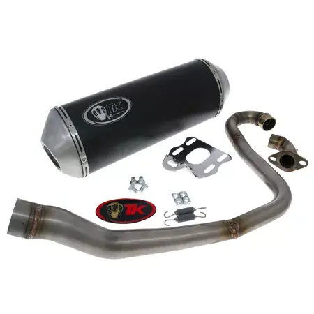 Auspuff Turbo Kit GMax 4T SYM GTS 125cc Heißes Angebot