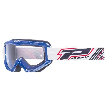 Crossbrille ProGrip 3201 transparent blau Top-Seller