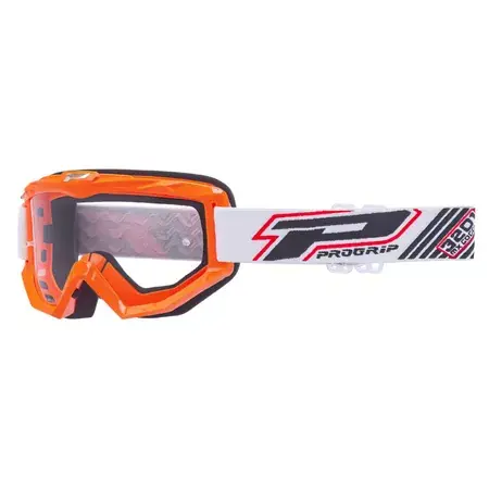 Crossbrille ProGrip 3201 transparent orange Expressversand