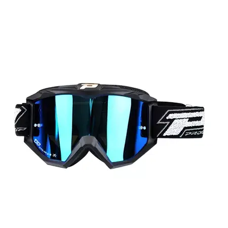 Crossbrille ProGrip 3204 verspiegelt schwarz matt / blau Nur Heute