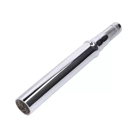 Kracherpreis Sitzbankstütze 30mm / 22mm verchromt Mofa