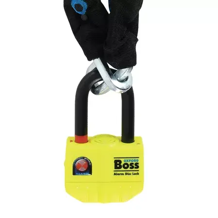 Kettenschloss + Boss Alarm Oxford 2m x 12mm Billig