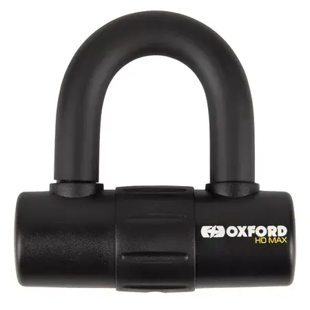 Begrenztes Angebot Bügelschloss / Bremsscheibenschloss HD MAX Oxford 14mm schwarz