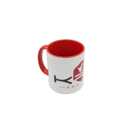 Tasse KRM Pro Ride weiß / rot Preisreduziert