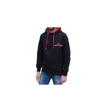 Billig Hoodie schwarz / rot KRM Pro Ride