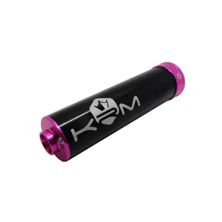 Super-Preis Endschalldämpfer KRM 50-70cc Alu pink