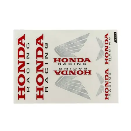 Aufkleber Bogen Sponsor Honda Racing 33x22cm Nur Heute