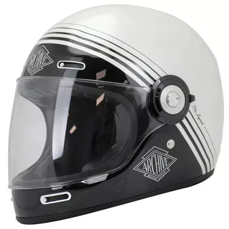 Nur Für Kurze Zeit Integralhelm Archive Vintage The Legend weiß
